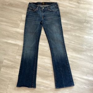 7FAM bootcut jeans 27, 7 for all mankind denim